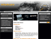 Tablet Screenshot of mta4cars.cz